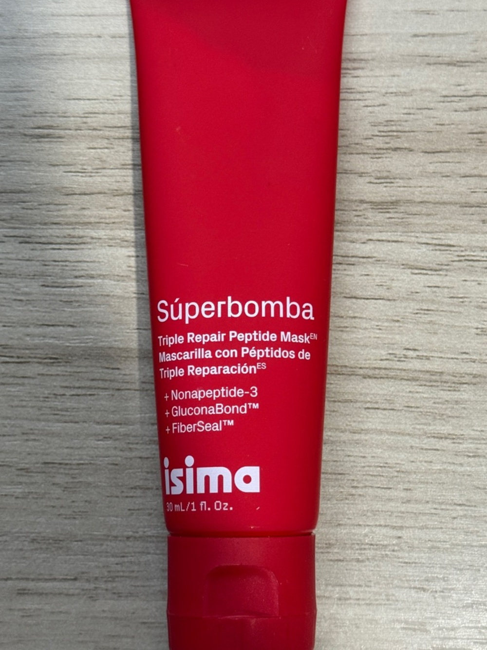 Isima Súperbomba Triple Repair Peptide Hair Mask 1oz – Deep Repair Treatment